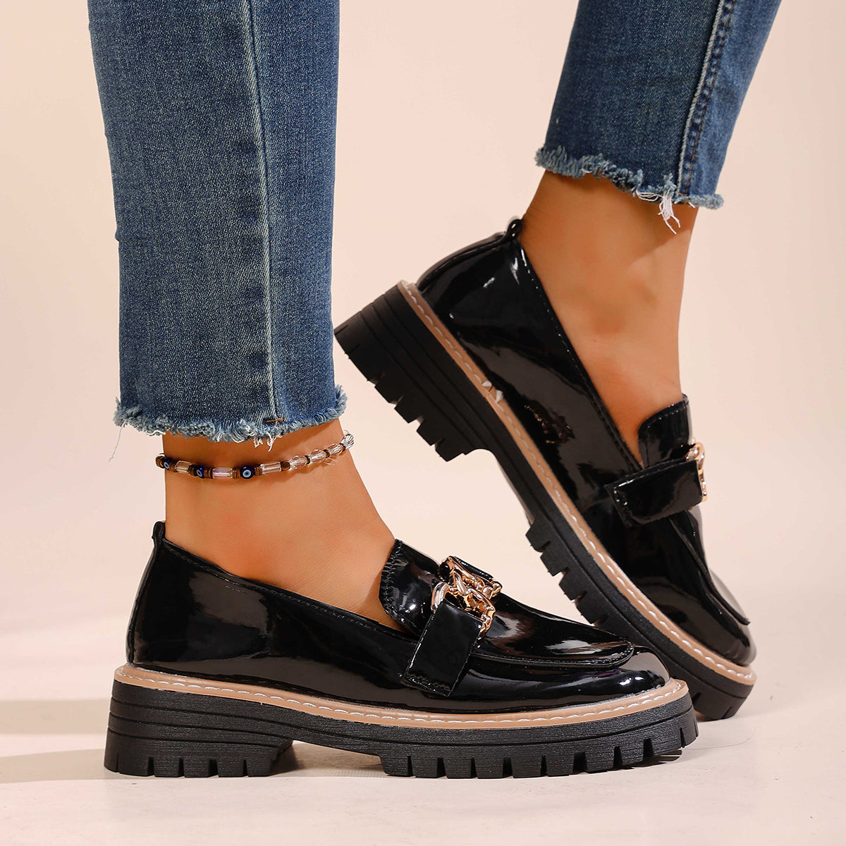 L016-Cemented shoes-size36-43 ($3.6-$4.1)