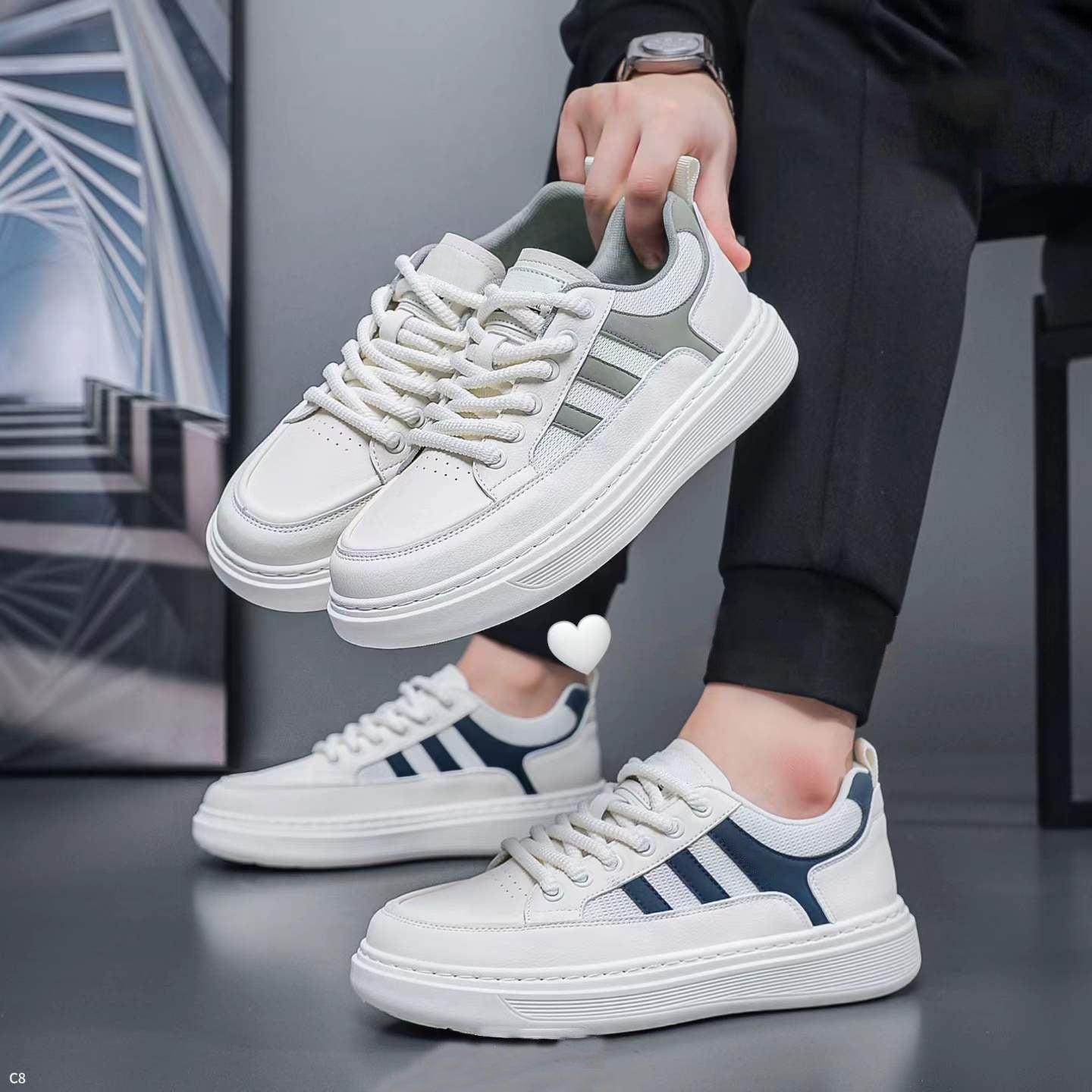 C278-Cemented shoes-size:39-44-$5