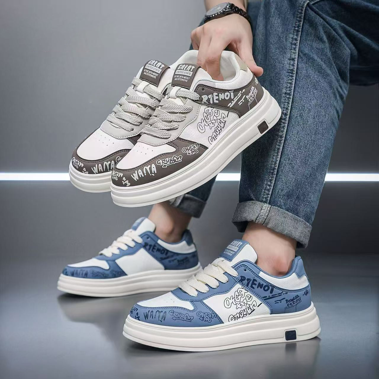 L244-Cemented shoes-size:39-44-$5
