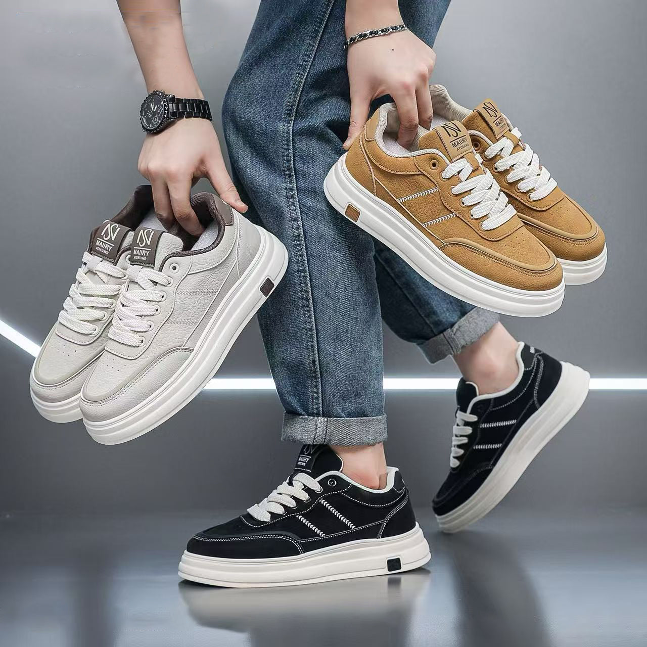 L244-Cemented shoes-size:39-44-$5