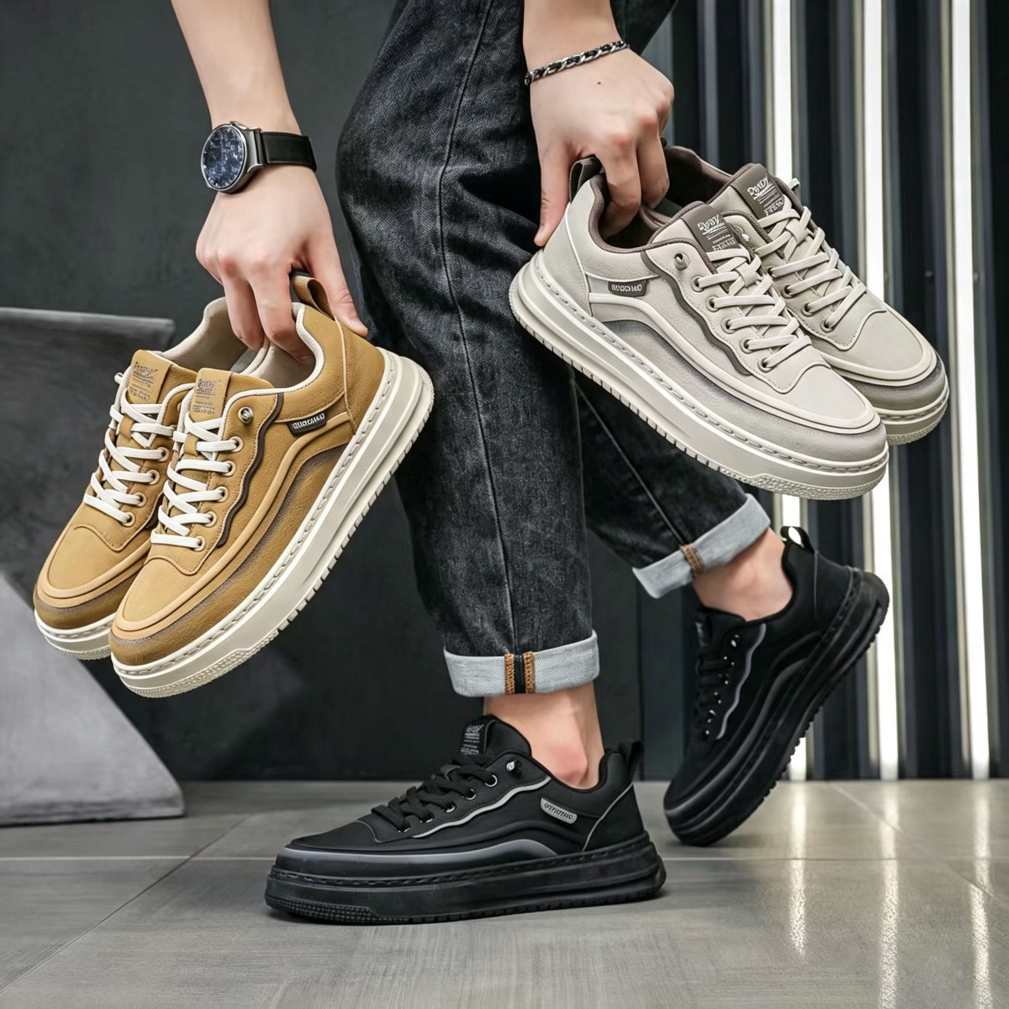L279-Cemented shoes-size:39-44-$6