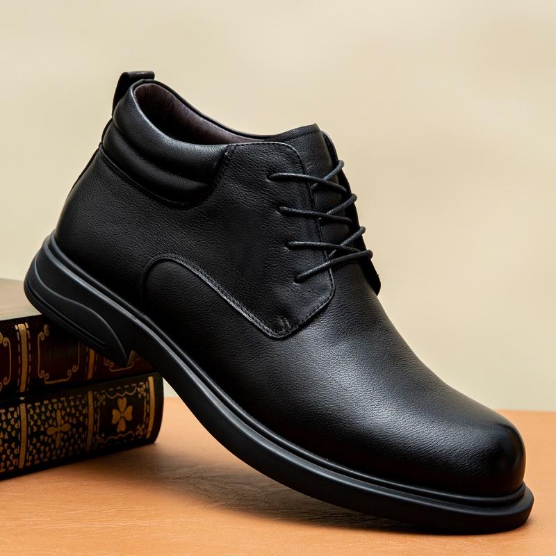 C420-Cemented Leather Boots-size:39-44 -$19-$20