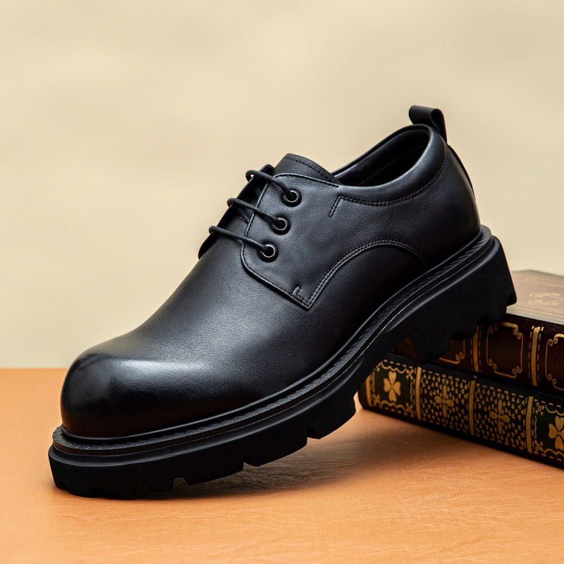C424-Cemented Leather Shoes-size:39-44 -$17-$18