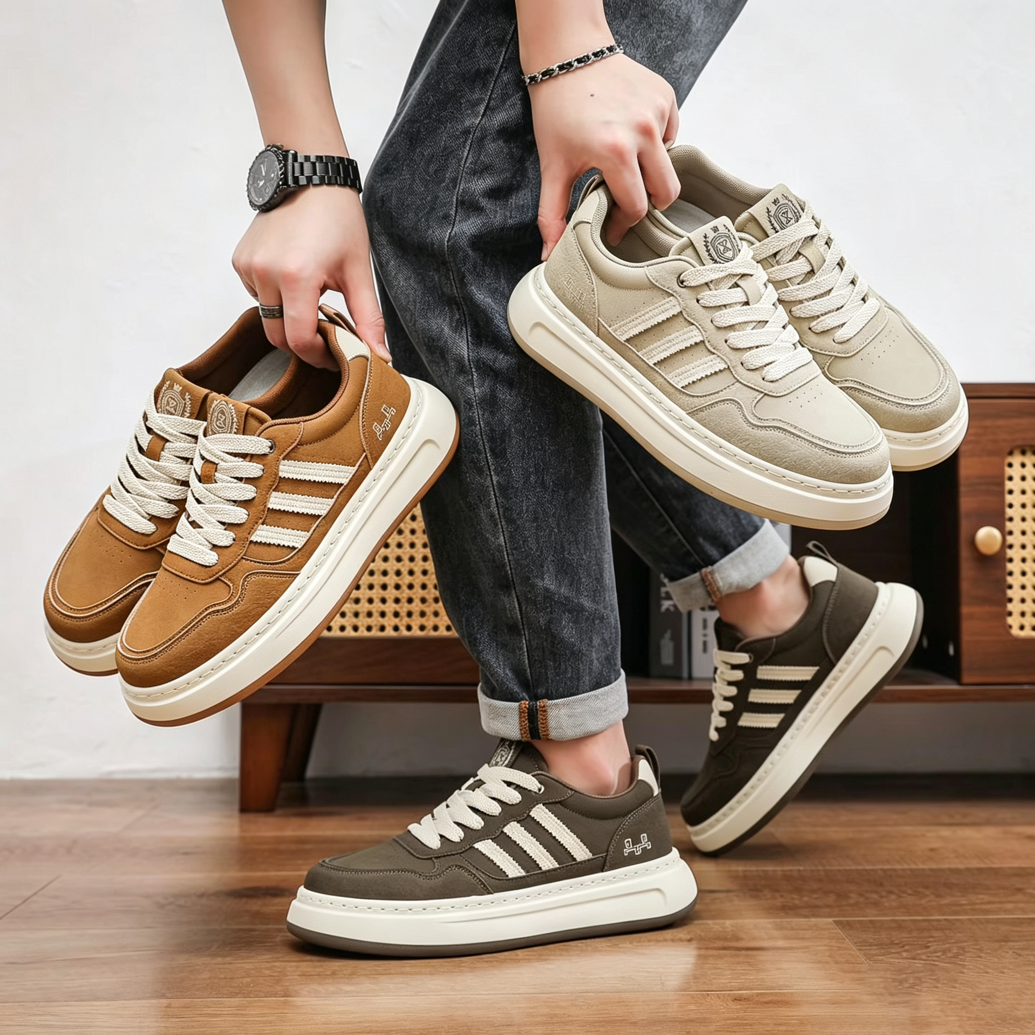 L294-Cemented shoes-size:39-44-$6